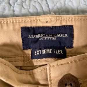 American eagle original straight chino khaki